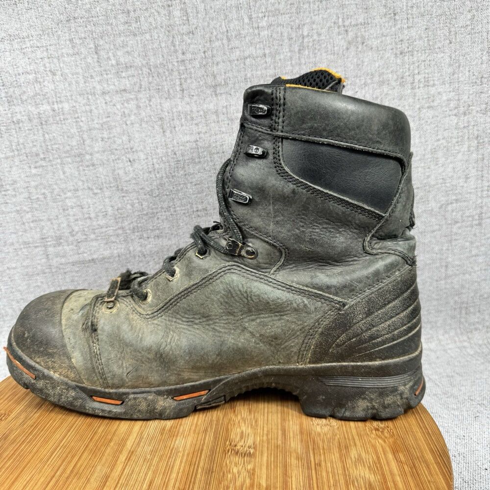 Timberland Pro Endurance Boots Men's 12 M Steel Toe Leather Work - Picture 5 of 11